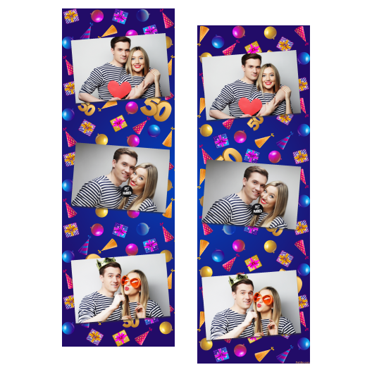 Pięćdziesiątka + balony i prezenty + 101 brak ramki Pięćdziesiątka + balony i prezenty + 101 brak ramki