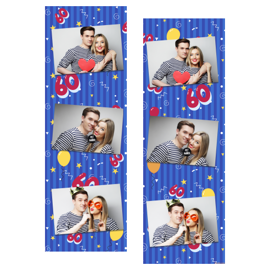 Sześćdziesiątka + balony + 101 brak ramki Sześćdziesiątka + balony + 101 brak ramki