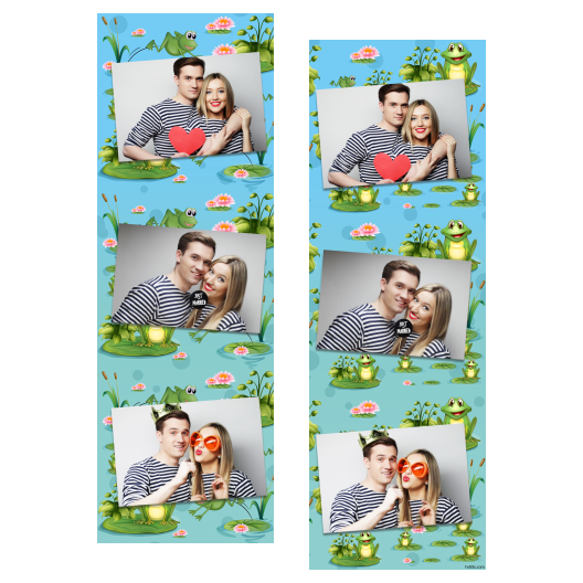 Frog Day + water lilies + 101 no frame Frog Day + water lilies + 101 no frame