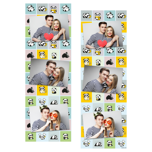 Panda's Day + collage + 101 no frame Panda's Day + collage + 101 no frame