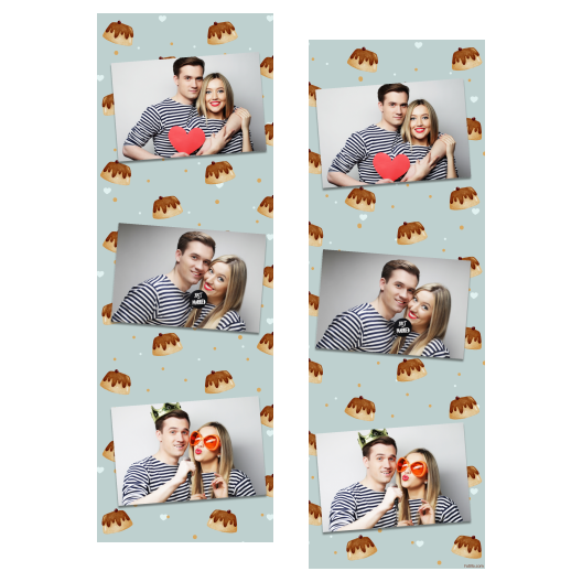 Dzień Budyniu + serca i słodycze + 101 brak ramki