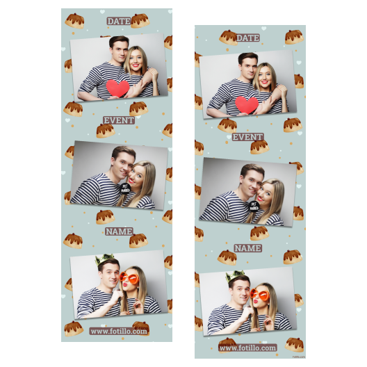 Dzień Budyniu + serca i słodycze + 101 brak ramki z tekstem