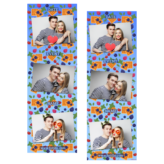 Dzień Gofra + owoce + 101 brak ramki z tekstem Dzień Gofra + owoce + 101 brak ramki z tekstem