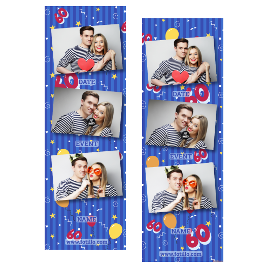 Sześćdziesiątka + balony + 102 brak ramki z tekstem Sześćdziesiątka + balony + 102 brak ramki z tekstem