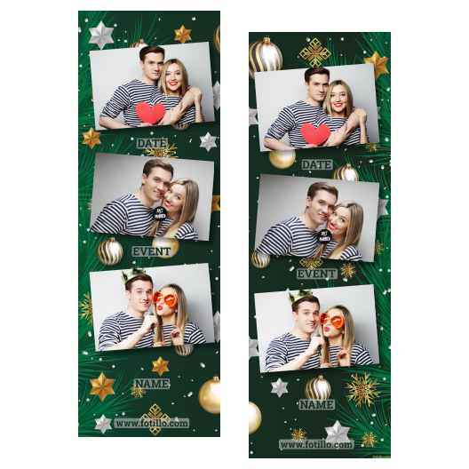 Bożonarodzeniowe gwiazdy + bombki, model 102 brak ramki z tekstem Bożonarodzeniowe gwiazdy + bombki, model 102 brak ramki z tekstem