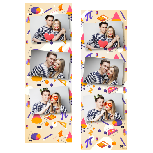 Math Day + collage + 102 no frame