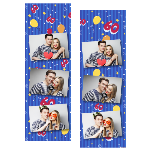 Sześćdziesiątka + balony + 103 brak ramki Sześćdziesiątka + balony + 103 brak ramki