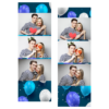 Birthday Balloons + balloons + 104 no frame