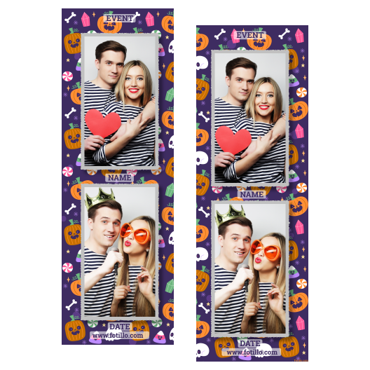 Halloweenowa dynia + kolaż + 106 z tekstem Halloweenowa dynia + kolaż + 106 z tekstem