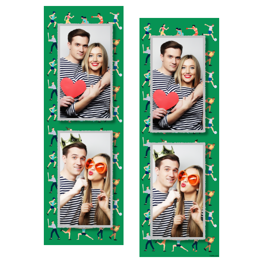 Template 106 consisting of 2 photos – Olympian Day sport - Image 3