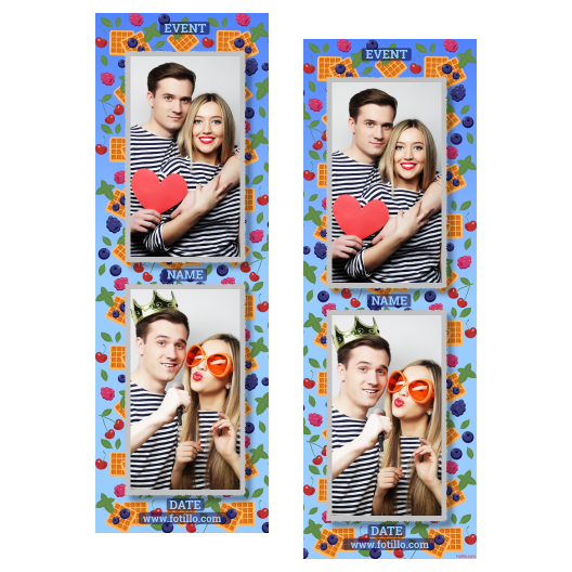 Dzień Gofra + owoce + 106 z tekstem Dzień Gofra + owoce + 106 z tekstem