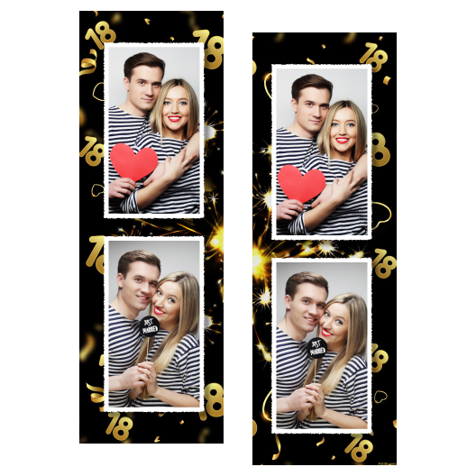 18th Birthday Party + 18 + 106 white