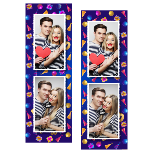 Pięćdziesiątka + balony i prezenty + 106 biały Pięćdziesiątka + balony i prezenty + 106 biały