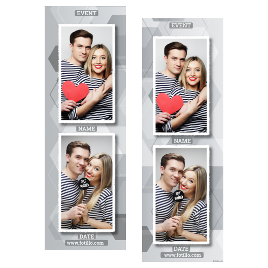 biznes + sześciokąty + 106 biały z tekstem