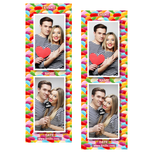 Dzień Żelków + słodycze + 106 biały z tekstem Dzień Żelków + słodycze + 106 biały z tekstem