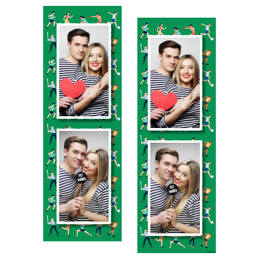 Template 106 consisting of 2 photos – Olympian Day sport - Image 5