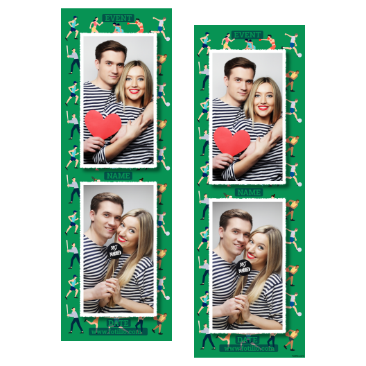 Template 106 consisting of 2 photos – Olympian Day sport - Image 6