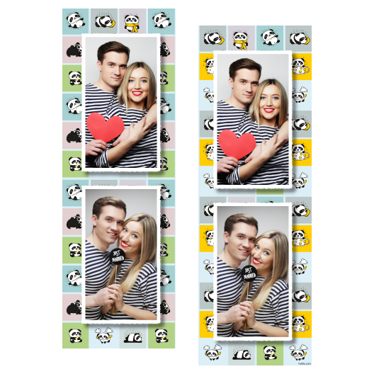 Panda's Day + collage + 106 white Panda's Day + collage + 106 white