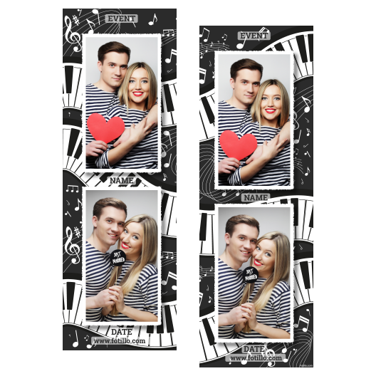 Światowy Dzień Fortepianu + nuty + 106 biały z tekstem Światowy Dzień Fortepianu + nuty + 106 biały z tekstem