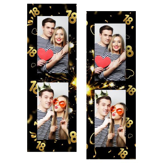 18th Birthday Party + 18 + 106 no frame