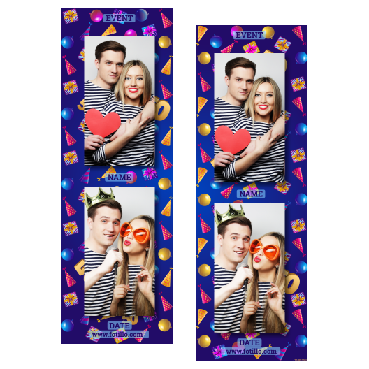 Pięćdziesiątka + balony i prezenty + 106 brak ramki z tekstem Pięćdziesiątka + balony i prezenty + 106 brak ramki z tekstem