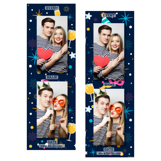 Przyjęcie sylwestrowe + Fajerwerki, gwiazdy + 106 brak ramki z tekstem Przyjęcie sylwestrowe + Fajerwerki, gwiazdy + 106 brak ramki z tekstem