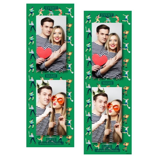 Template 106 consisting of 2 photos – Olympian Day sport - Image 8