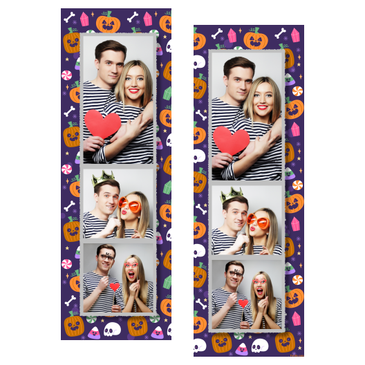 Halloweenowa dynia + kolaż + 107