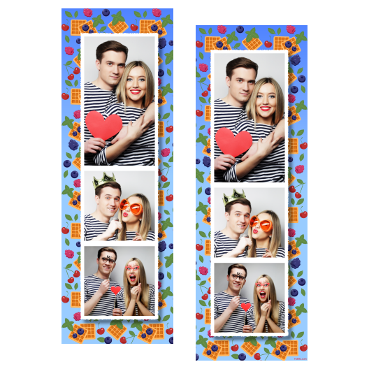 Dzień Gofra + owoce + 107 biały Dzień Gofra + owoce + 107 biały