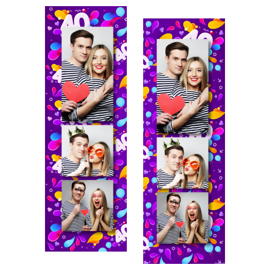 40th Birthday Party + hearts