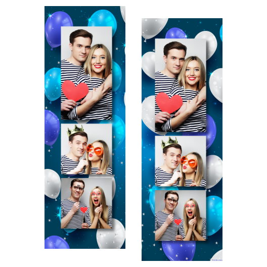 Birthday Balloons + balloons + 107 no frame