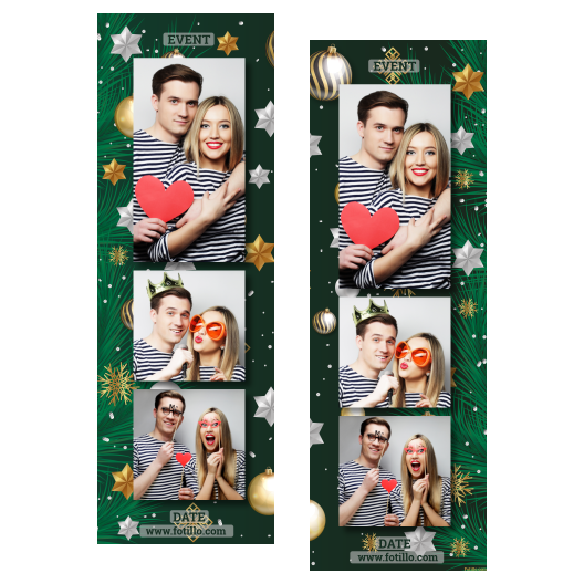 Bożonarodzeniowe gwiazdy + bombki, model 107 brak ramki z tekstem Bożonarodzeniowe gwiazdy + bombki, model 107 brak ramki z tekstem