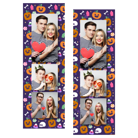 Halloweenowa dynia + kolaż + 107 brak ramki