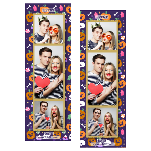 Halloweenowa dynia + kolaż + 108 złoty z tekstem Halloweenowa dynia + kolaż + 108 złoty z tekstem