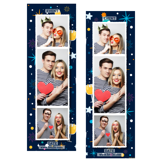 Przyjęcie sylwestrowe + Fajerwerki, gwiazdy + 108 biały z tekstem Przyjęcie sylwestrowe + Fajerwerki, gwiazdy + 108 biały z tekstem