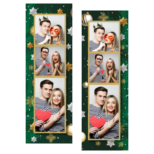 Bożonarodzeniowe gwiazdy + bombki, model 109 złoty Bożonarodzeniowe gwiazdy + bombki, model 109 złoty