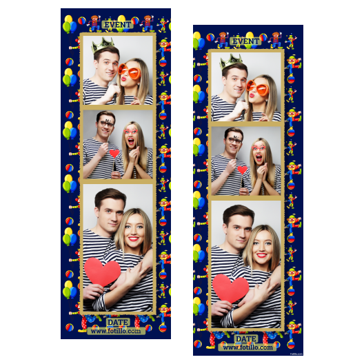 Dzień Klauna + Balony, kulki + 109 złoty z tekstem Dzień Klauna + Balony, kulki + 109 złoty z tekstem