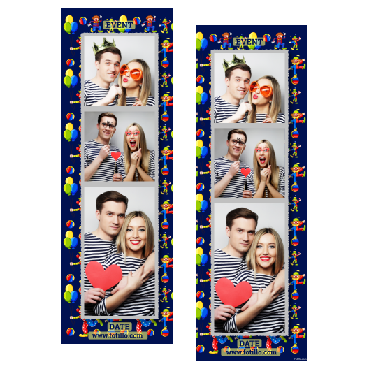 Dzień Klauna + Balony, kulki + 109 z tekstem Dzień Klauna + Balony, kulki + 109 z tekstem