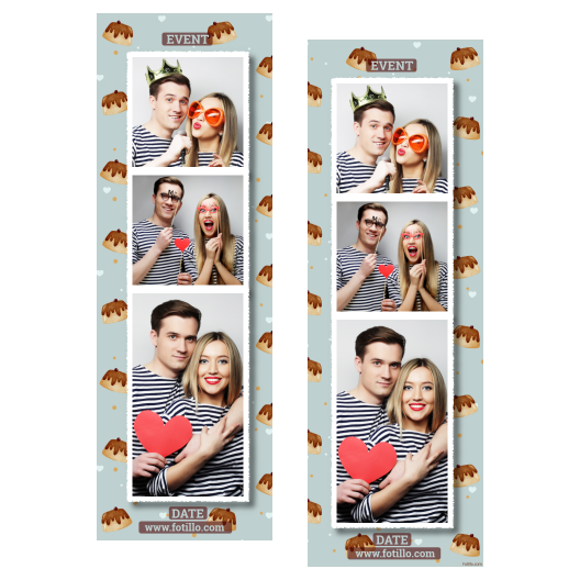 Dzień Budyniu + serca i słodycze + 109 biały z tekstem Dzień Budyniu + serca i słodycze + 109 biały z tekstem