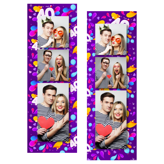 40th Birthday Party + hearts