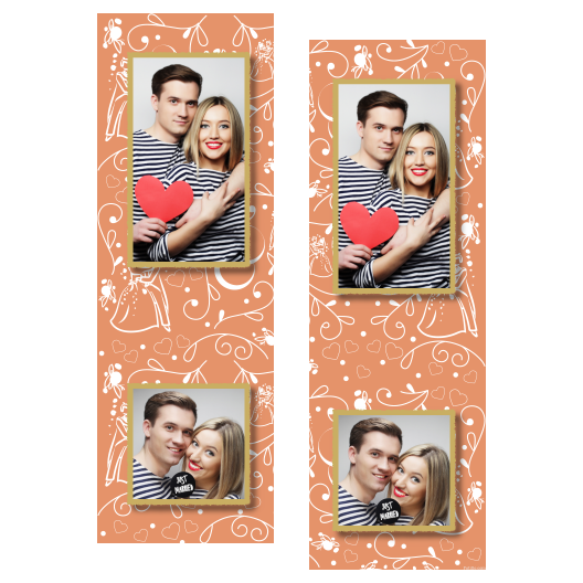 Wedding Photo + hearts + 110 gold Wedding Photo + hearts + 110 gold