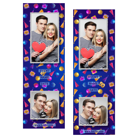 Pięćdziesiątka + balony i prezenty + 110 z tekstem Pięćdziesiątka + balony i prezenty + 110 z tekstem