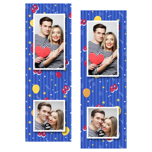 Sześćdziesiątka + balony + 110 biały Sześćdziesiątka + balony + 110 biały