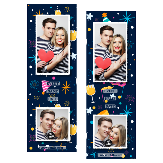 Przyjęcie sylwestrowe + Fajerwerki, gwiazdy + 110 biały z tekstem Przyjęcie sylwestrowe + Fajerwerki, gwiazdy + 110 biały z tekstem