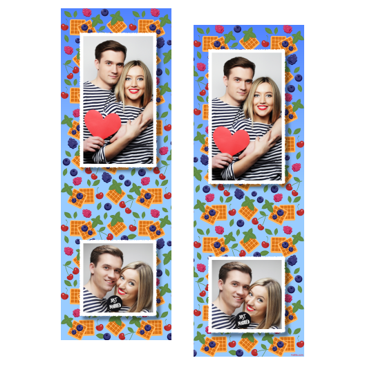 Dzień Gofra + owoce + 110 biały Dzień Gofra + owoce + 110 biały