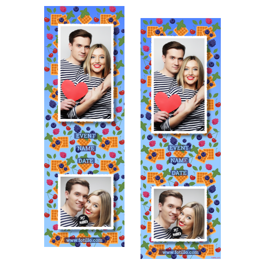 Dzień Gofra + owoce + 110 biały z tekstem Dzień Gofra + owoce + 110 biały z tekstem