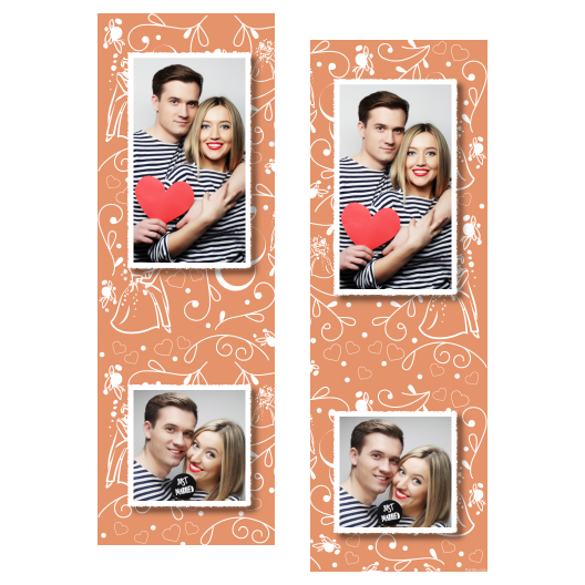 Wedding Photo + hearts + 110 white Wedding Photo + hearts + 110 white
