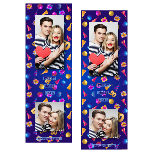 Pięćdziesiątka + balony i prezenty + 110 brak ramki z tekstem Pięćdziesiątka + balony i prezenty + 110 brak ramki z tekstem