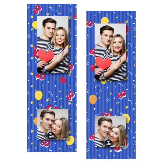 Sześćdziesiątka + balony + 110 brak ramki Sześćdziesiątka + balony + 110 brak ramki