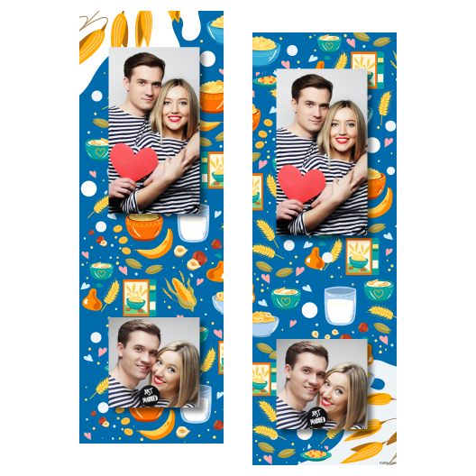 Cereal Day + flakes + model 110 no frame Cereal Day + flakes + model 110 no frame